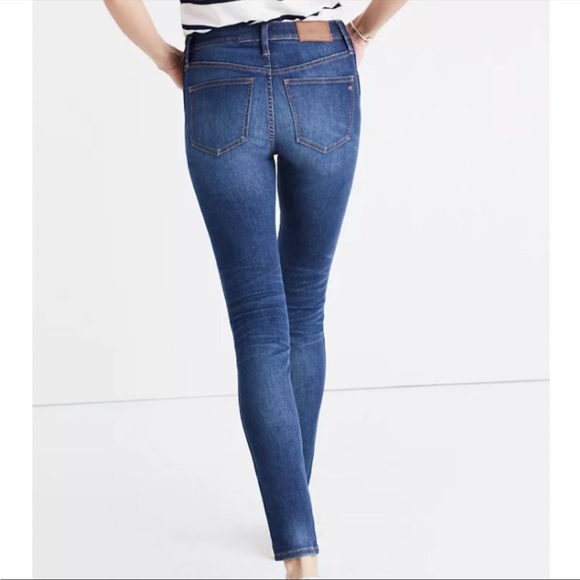 Madewell 9”inch high rise skinny - Picture 7 of 8